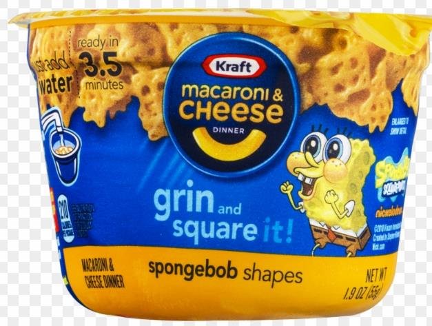 SpongeBob Mac and Cheese Is Back by Popular Demand