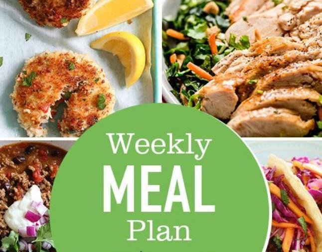 Weekly Meal Plan: October 2-8