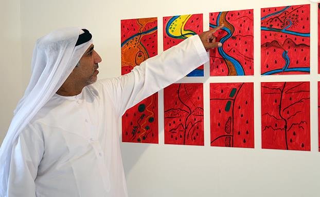 Emirati Artist Abdullah Al Saadi to Showcase His Work at Venice Biennale 2024