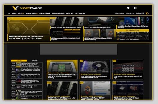 VideoCardz.com: A One-Stop Site for All Your Graphics Card Needs