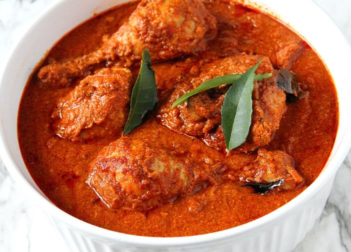 How to make a delicious and healthy spicy chicken curry without oil