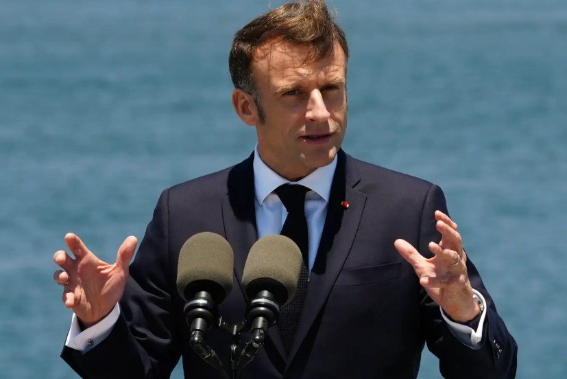 President Macron and El-Sisi at Gaza