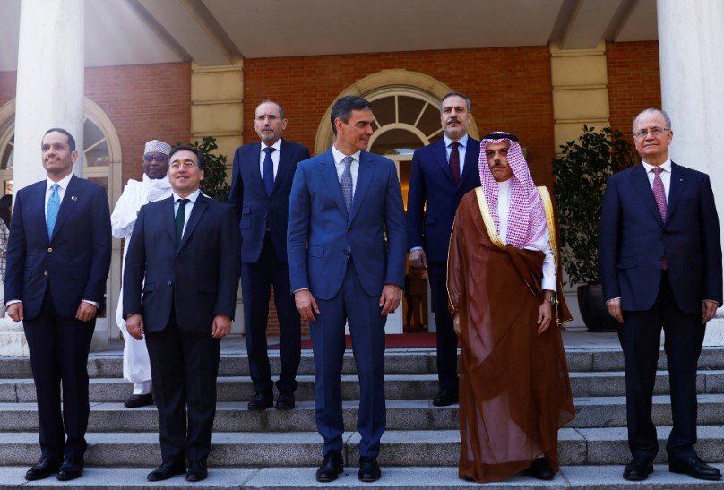 Madrid diplomatic summit on Gaza conflict