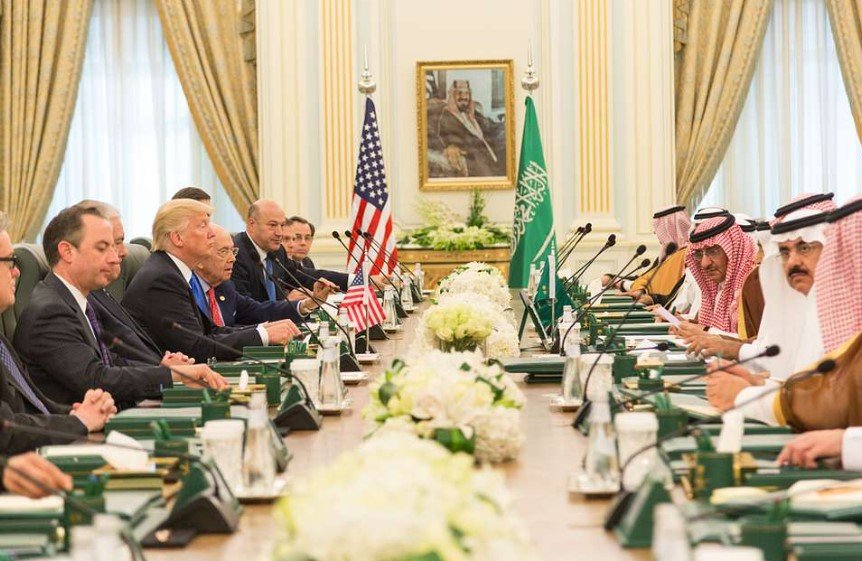 Trump Middle East visit Saudi Arabia