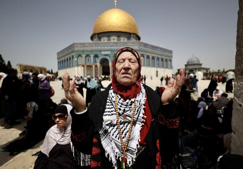 al-aqsa mosque protest jerusalem