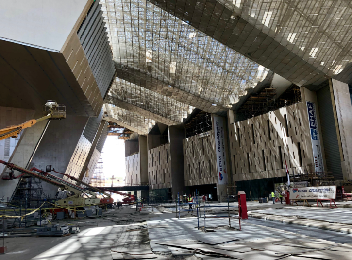 grand egyptian museum cairo opening