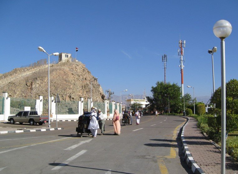 Taba border crossing Egypt Israel