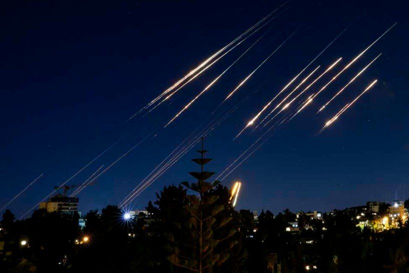 interceptor missiles sky iran israel