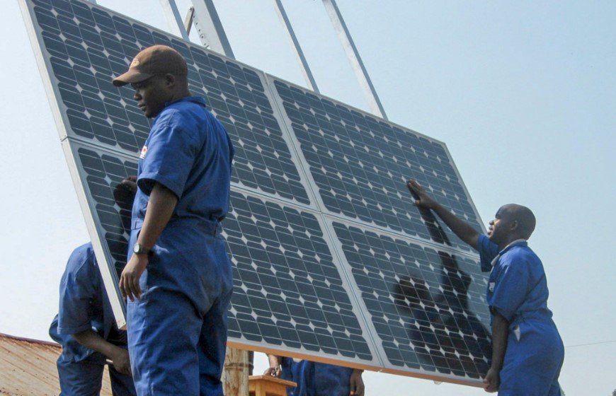 solar-powered borehole in Nigeria