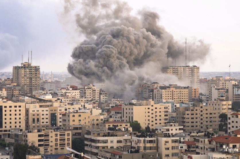 Israeli fighter jets airstrike Gaza