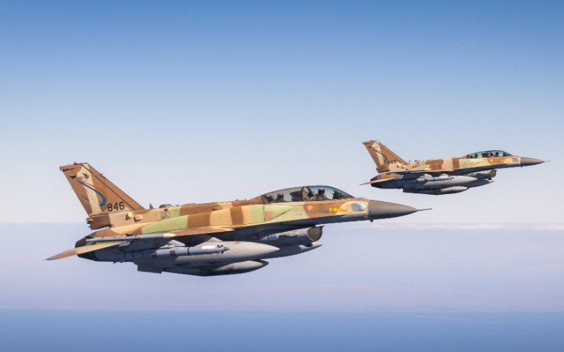 Israeli fighter jets on runway IDF Yemen