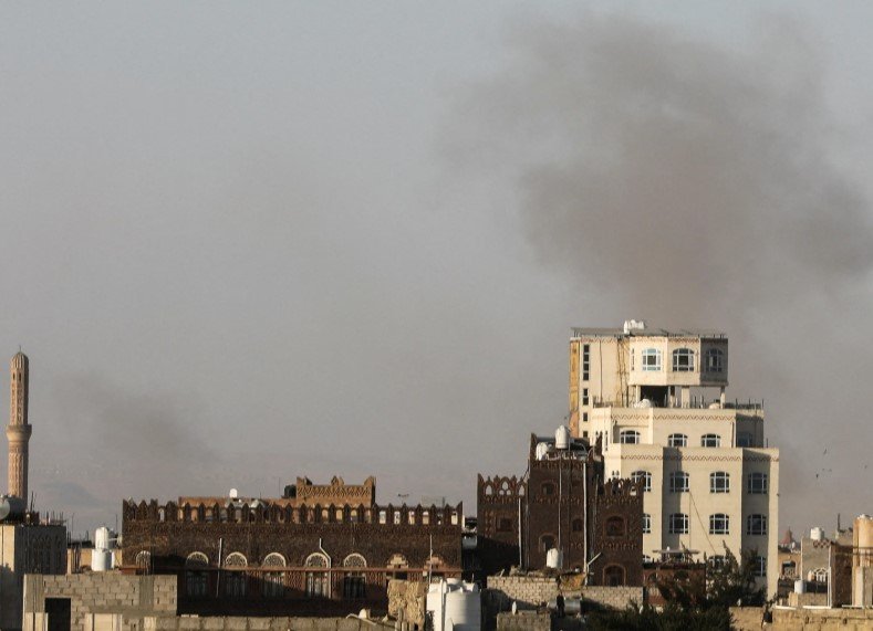 Israeli fighter jets preparing for airstrike on Yemen