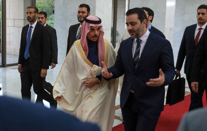 Saudi business delegation Damascus