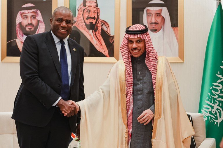 Saudi foreign minister David Lammy