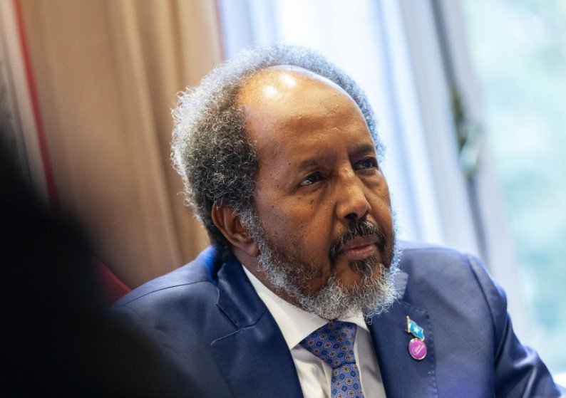 Somali president Hassan Sheikh Mohamud