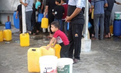Bottles of Hope: Egyptians and Turks Toss Food Into the Sea for Starving Gazans