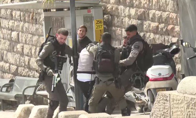 israel police arrest tel aviv assault