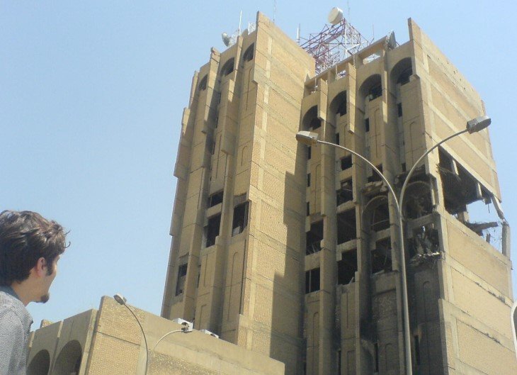 ramses central cairo telecom building fire