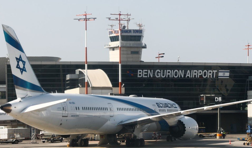 united airlines flight ben gurion airport