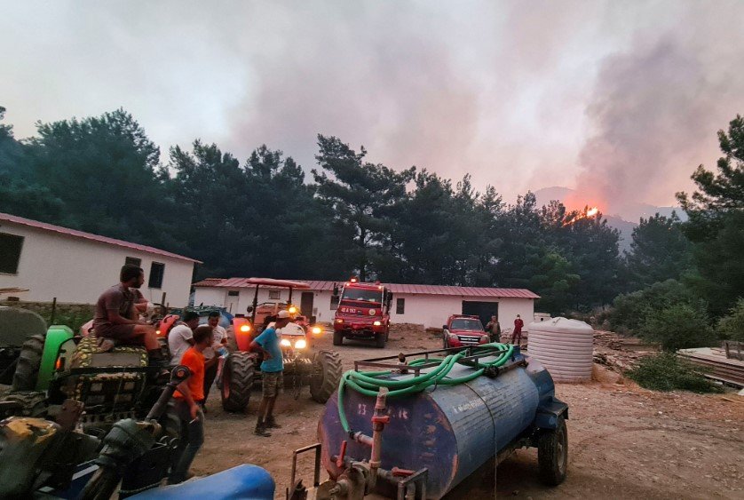 wildfires in turkey and cyprus