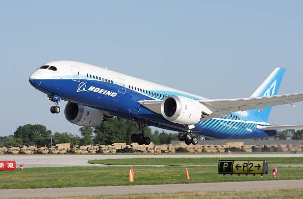 Boeing 787 aircraft
