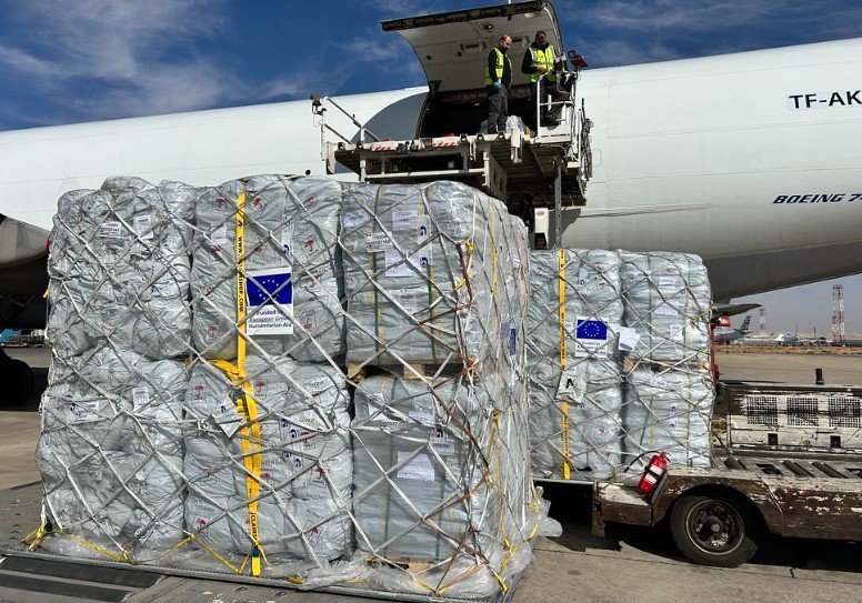 Gaza aid trucks