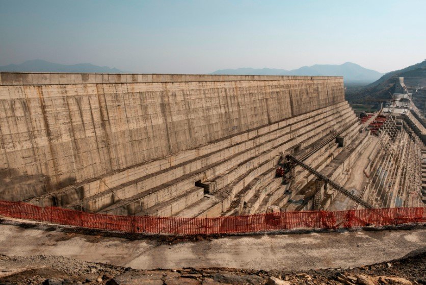 Nile River dam
