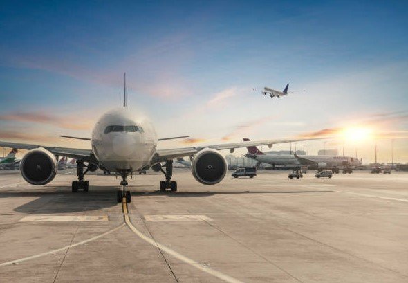 airplane at airport