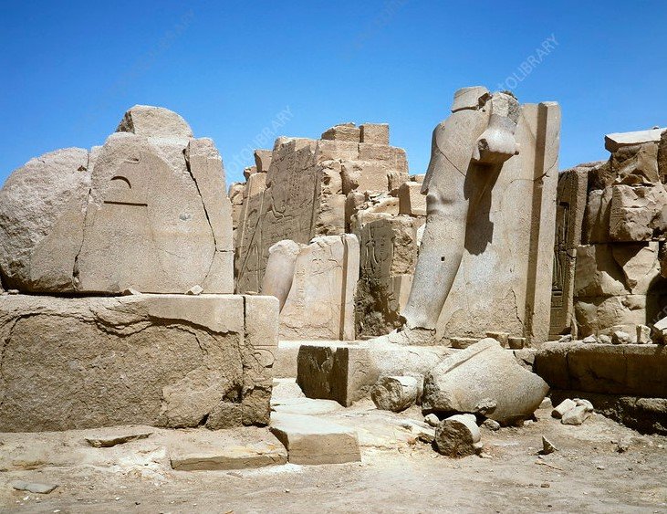 ancient egypt temple ruins
