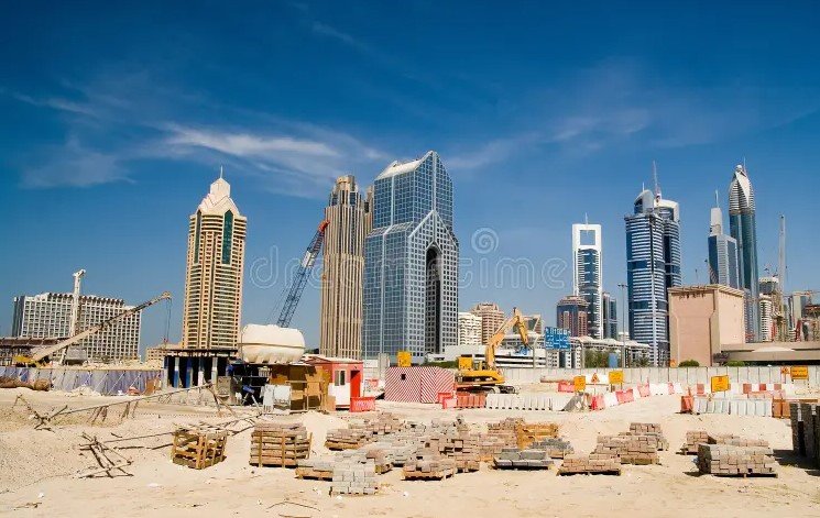 construction site middle east