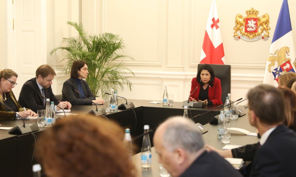 diplomatic meeting