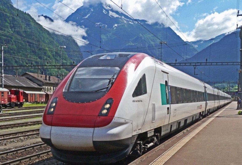 high-speed train engine