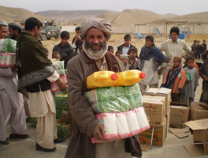 humanitarian aid delivery