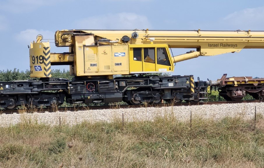 Israel railway construction