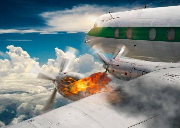 airplane emergency landing