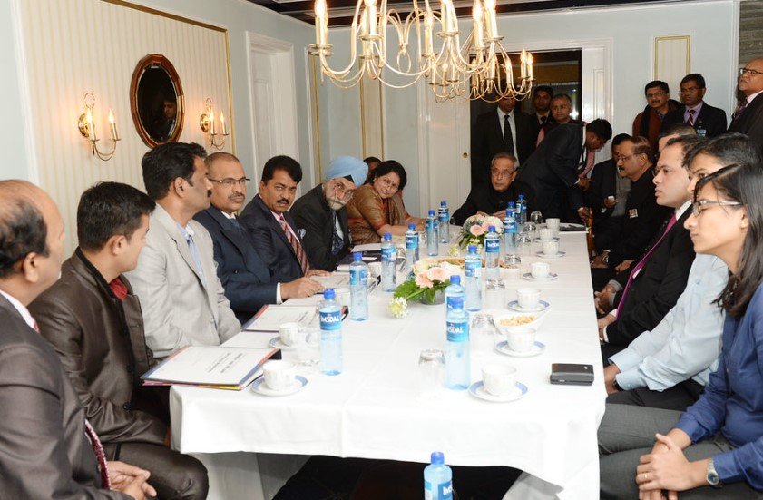 business delegation meeting