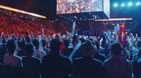 esports tournament crowd
