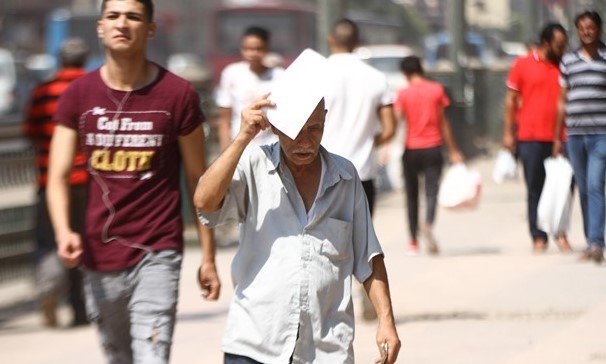 hot weather in egypt
