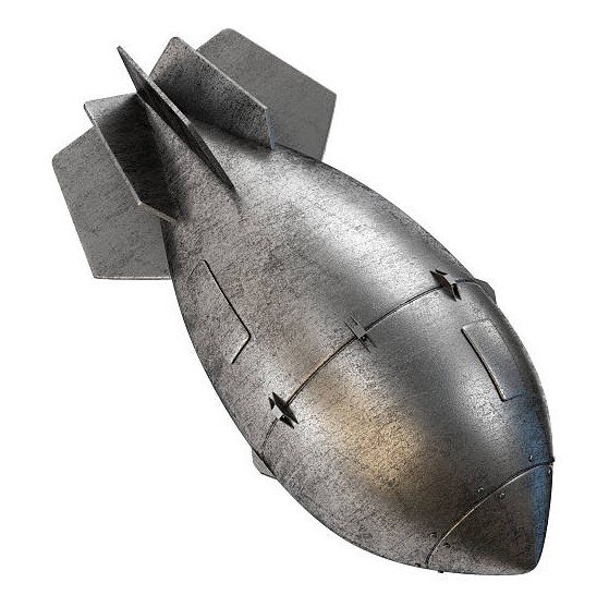 military bomb exhibition