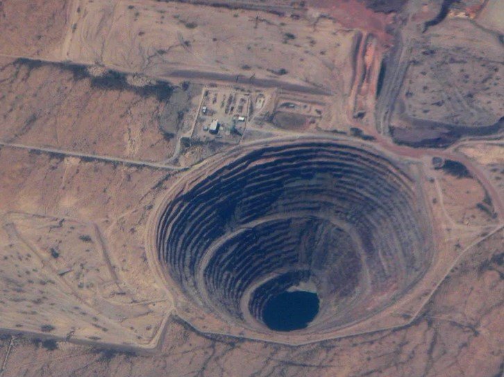 open-pit mine