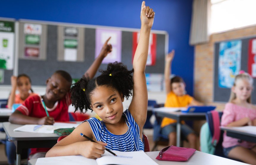 students in classroom