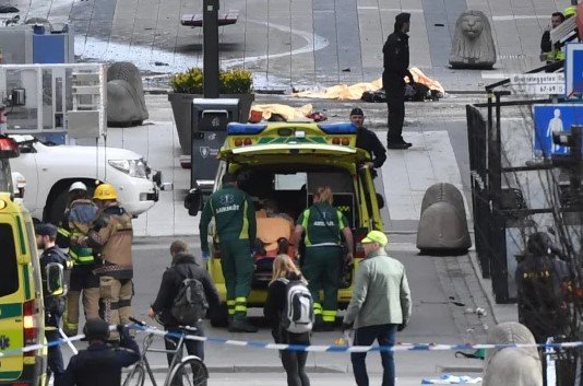 terrorist attack scene