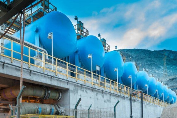 water desalination plant