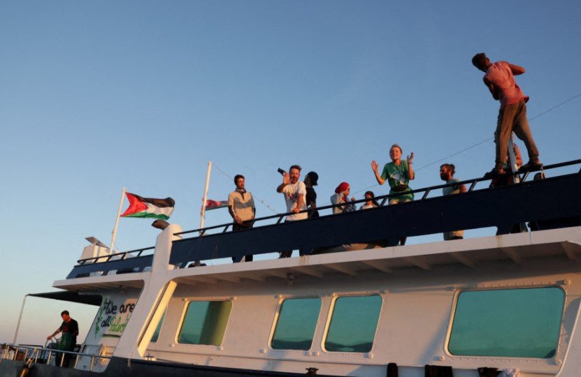Gaza aid flotilla activists