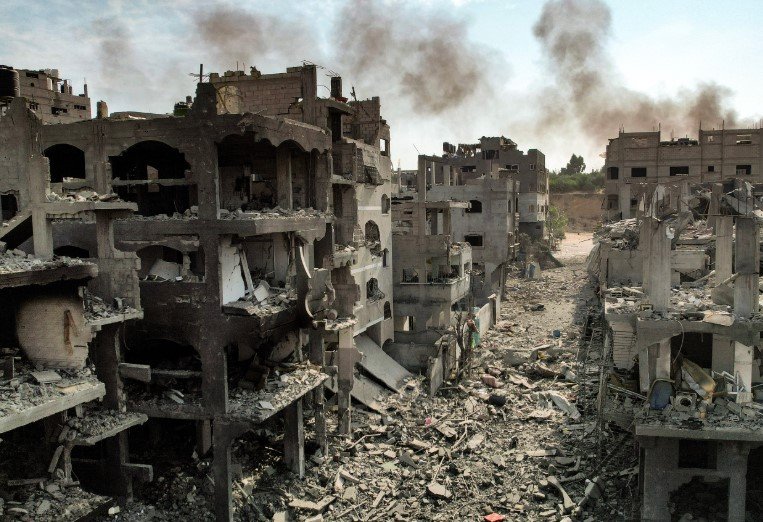 Gaza ruins