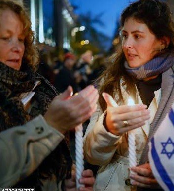 Jewish community gathering