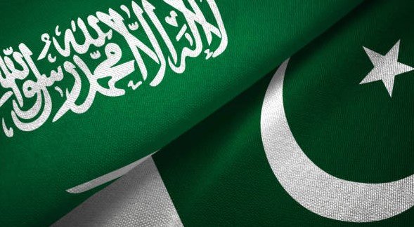Saudi Pakistan flags