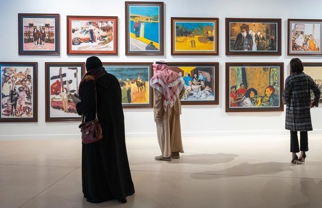 Saudi art gallery