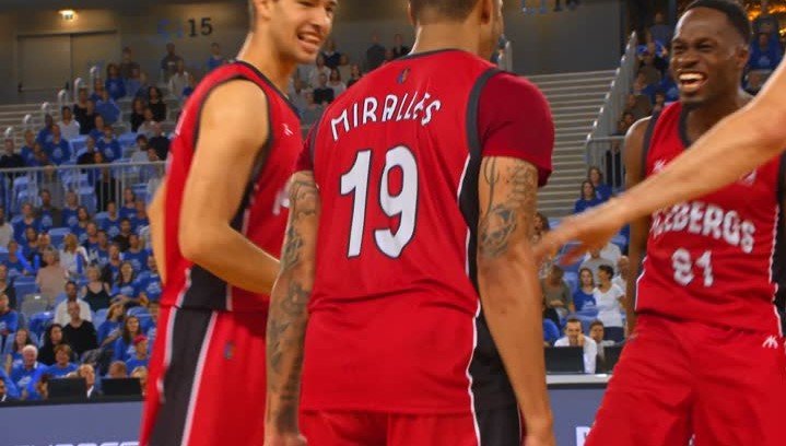 basketball game action