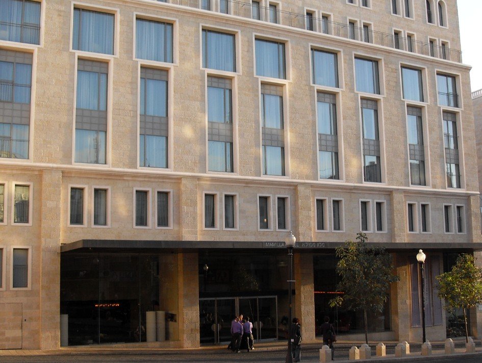 Jerusalem hotel rooftop